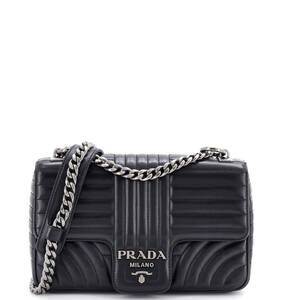 Prada Chain Flap Shoulder Bag Diagramme #203555P18B
